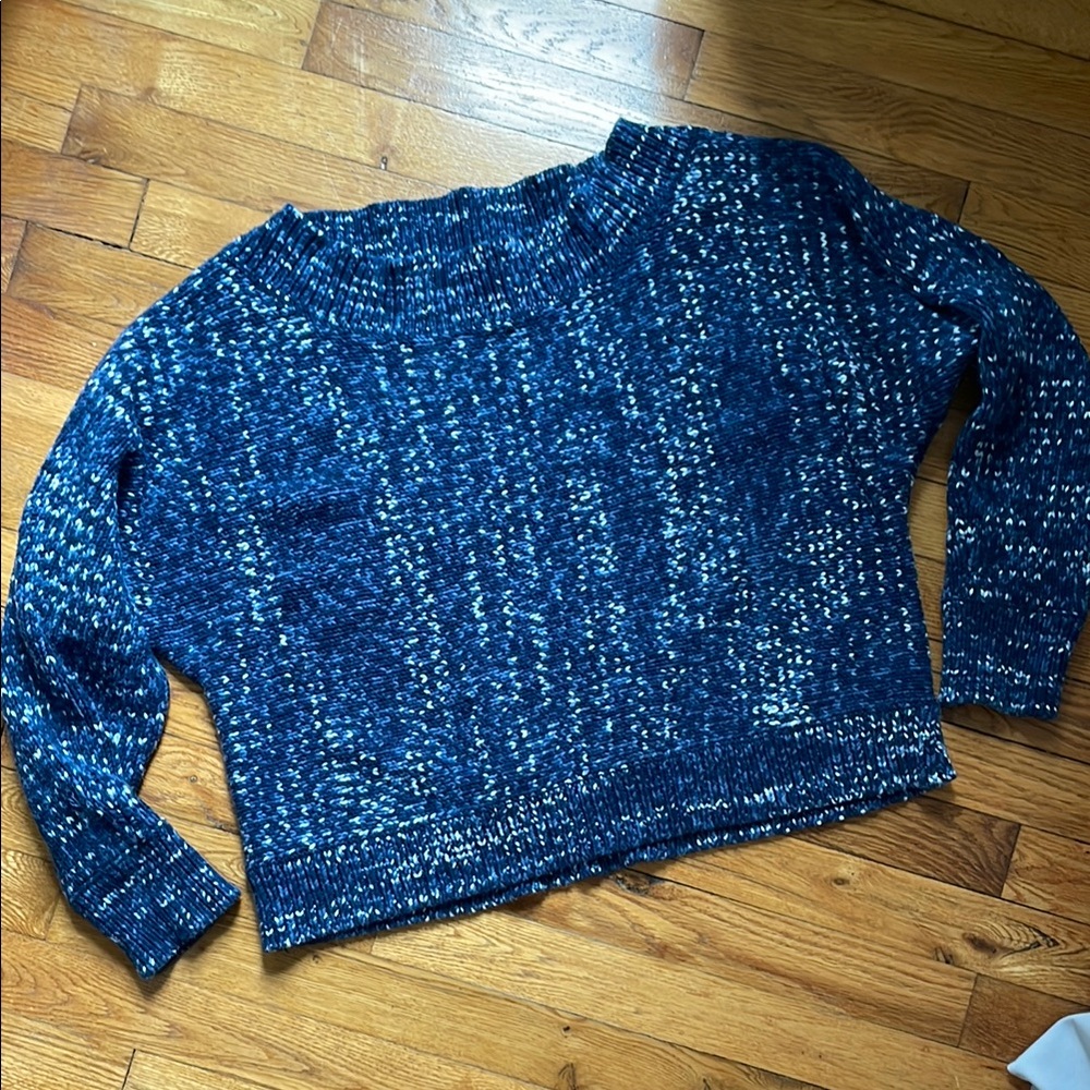 Gap Women's Blue Knit Sweater